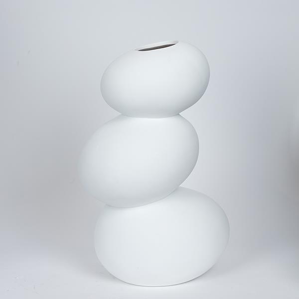 ΒΑΖΟ ΚΕΡΑΜΙΚΟ ΛΕΥΚΟ 21x17x32.2cm|752-20404