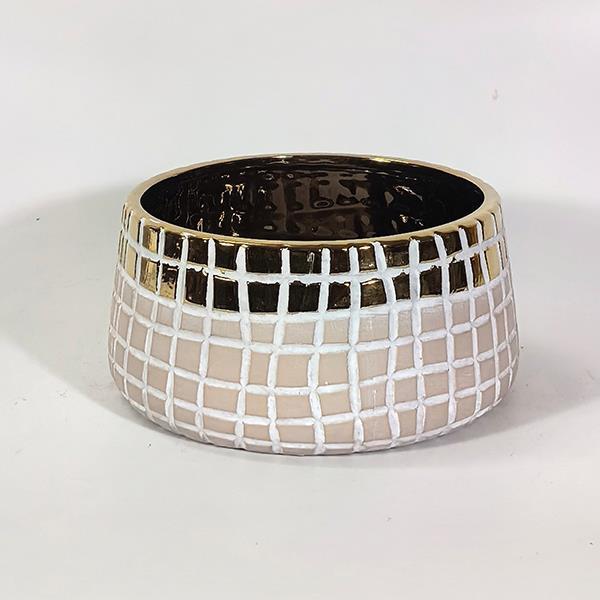 ΚΑΣΠΩ ΧΡΥΣΟ - ΜΠΕΖ 18x18x9.5cm|752-18015