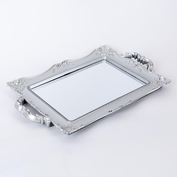 ΔΙΣΚΟΣ ΜΕ ΚΑΘΡΕΦΤΗ ΠΛΑΣΤΙΚΟΣ ΑΣΗΜΙ 39x25x2cm|752-16113