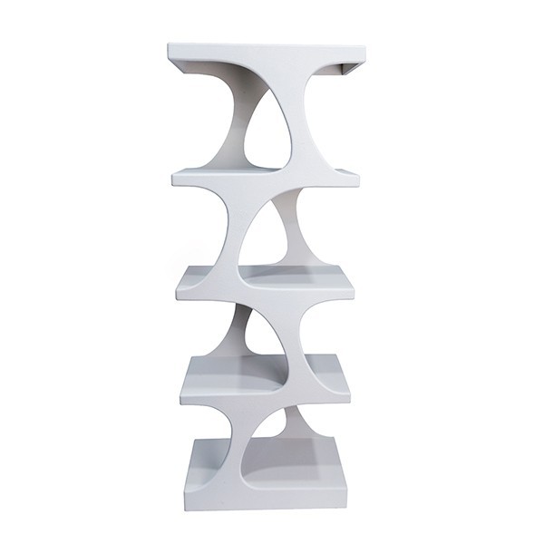 ΡΑΦΙΕΡΑ MDF ΛΕΥΚΗ 60x34x161cm|810-00281