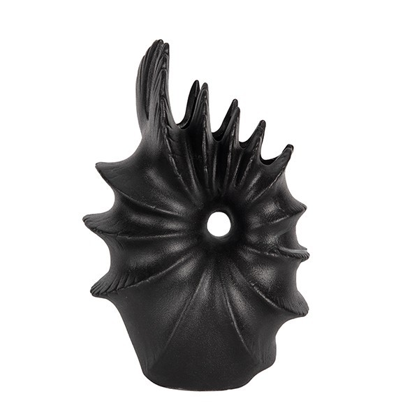 ΒΑΖΟ ΚΕΡΑΜΙΚΟ ΚΟΧΥΛΙ ΜΑΥΡΟ 14.3x10.3x21.5cm|819-01543