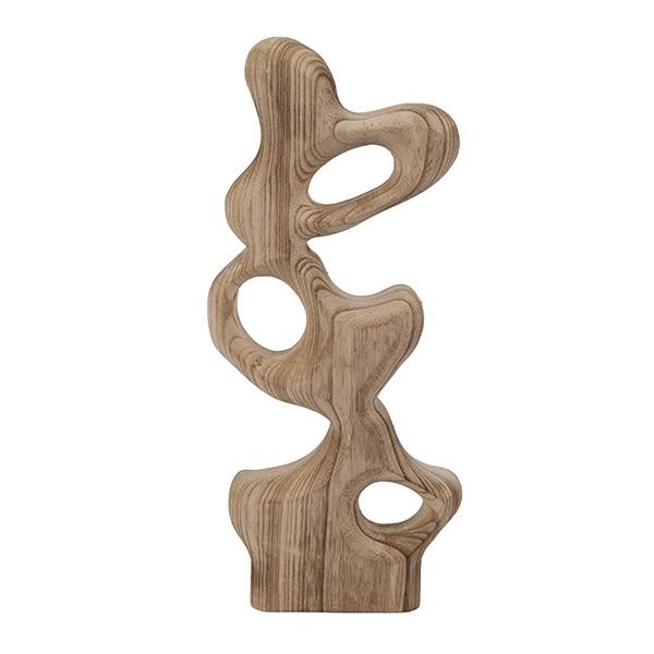 ΓΛΥΠΤΟ ΑΦΗΡΗΜΕΝΟ ΞΥΛΙΝΟ ΦΥΣΙΚΟ 16.5x5x37cm|819-01880