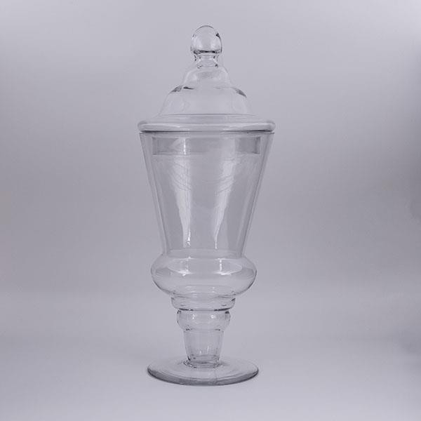ΦΟΝΤΑΝΙΕΡΑ ΓΥΑΛΙΝΗ ΔΙΑΦΑΝΗ 20.4x20.4x38.5cm|819-01471
