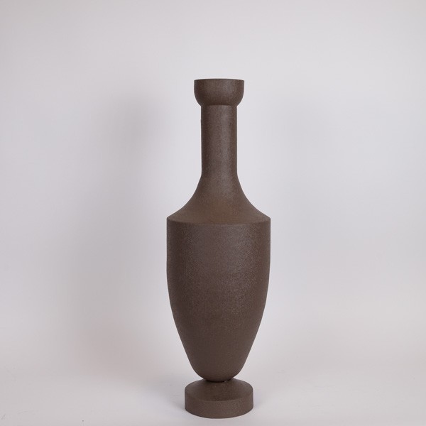 ΒΑΖΟ ΜΕΤΑΛΛΙΚΟ ΚΑΦΕ 23x23x72cm|819-00304