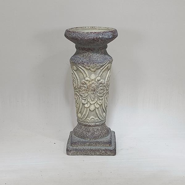 ΚΗΡΟΠΗΓΙΟ ΤΣΙΜΕΝΤΕΝΙΟ ΓΚΡΙ-ΜΠΕΖ 10x10x23.5cm|752-25039