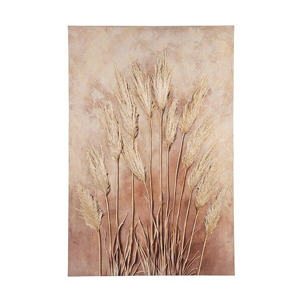 ΠΙΝΑΚΑΣ ΚΑΜΒΑΣ ΣΤΑΧΥΑ ΜΠΕΖ - ΡΟΖ 80x120cm|812-20131