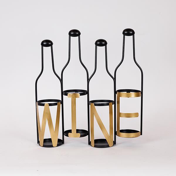 ΜΠΟΥΚΑΛΟΘΗΚΗ ΕΠΙΤΟΙΧΙΑ ΜΕΤΑΛΛΙΚΗ ΜΑΥΡΟ--ΧΡΥΣΟ 43.5x11x46.5cm|819-00364