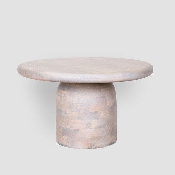 ΤΡΑΠΕΖΙ ΞΥΛΟ ΜΑΝΓΚΟ ΚΑΦΕ 75x75x45cm|810-00185