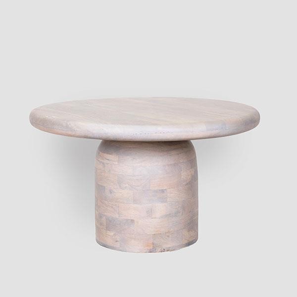 ΤΡΑΠΕΖΙ ΞΥΛΟ ΜΑΝΓΚΟ ΚΑΦΕ 75x75x45cm|810-00185