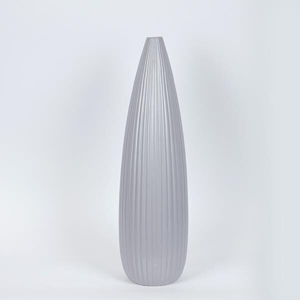 ΒΑΖΟ ΚΕΡΑΜΙΚΟ ΑΝΟΙΧΤΟ ΓΚΡΙ 16.5x58cm|752-20394