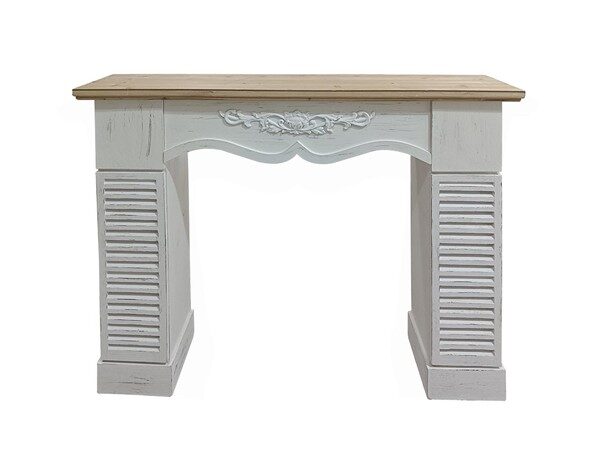 ΠΡΟΣΟΨΗ ΤΖΑΚΙΟΥ ΞΥΛΙΝΗ ΛΕΥΚΟ - ΦΥΣΙΚΟ 115x25x101cm|810-00170