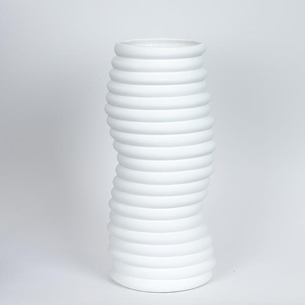 ΒΑΖΟ ΚΕΡΑΜΙΚΟ ΛΕΥΚΟ 17.6x14.3x38cm|752-20401