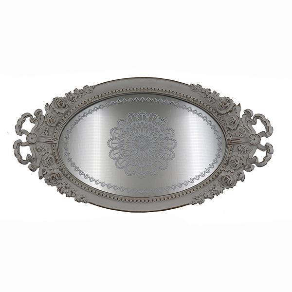 ΔΙΣΚΟΣ ΠΟΛΥΡΕΖΙΝ ΜΕ ΚΑΘΡΕΦΤΗ ΛΕΥΚΟΣ 44.2x4.2x24cm|752-16069