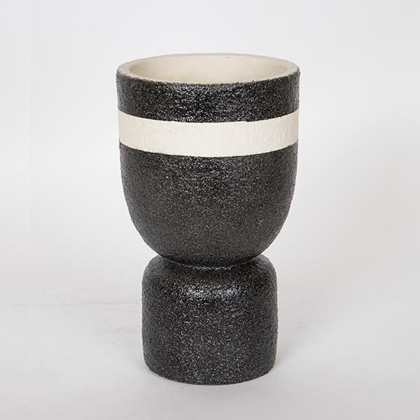 ΚΑΣΠΩ ΤΣΙΜΕΝΤΟ ΜΑΥΡΟ - ΛΕΥΚΟ 14x14x24cm|752-18033