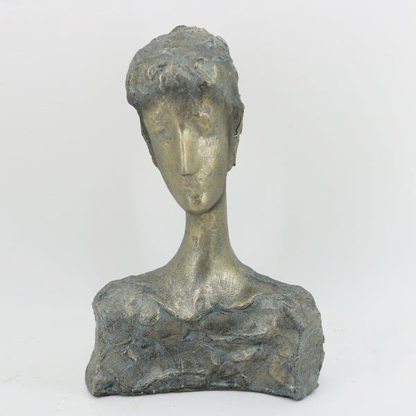 ΔΙΑΚΟΣΜΗΤΙΚΟ ΓΛΥΠΤΟ ΑΝΘΡΩΠΟΣ ΓΚΡΙ 18.5x12x26.5cm|752-27207