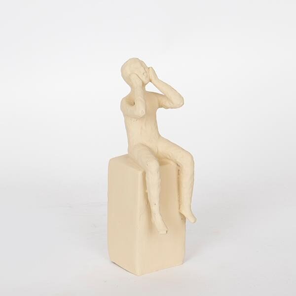 ΔΙΑΚΟΣΜΗΤΙΚΟ ΦΙΓΟΥΡΑ ΡΕΖΙΝ ΚΑΦΕ 6x8.5x19cm|752-27022