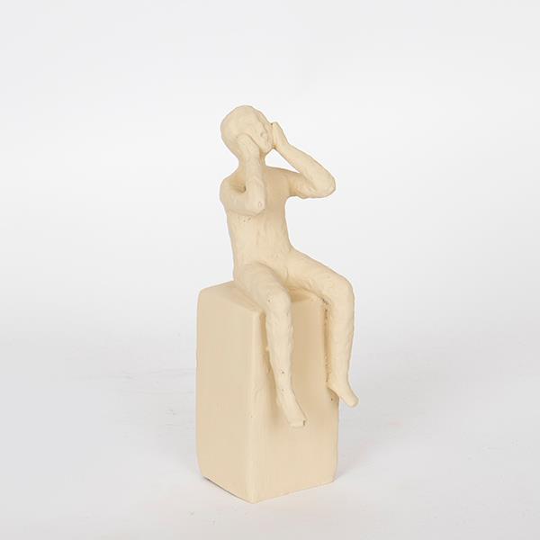 ΔΙΑΚΟΣΜΗΤΙΚΟ ΦΙΓΟΥΡΑ ΡΕΖΙΝ ΚΑΦΕ 6x8.5x19cm|752-27022