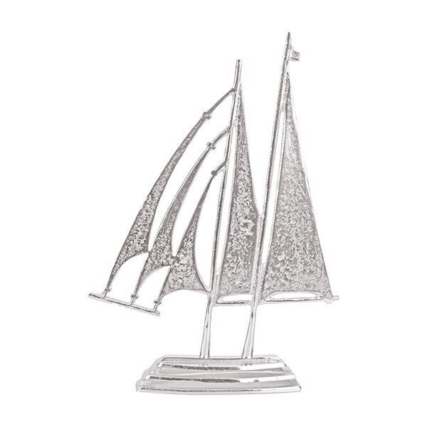 ΚΑΡΑΒΙ ΜΕΤΑΛΛΙΚΟ ΑΣΗΜΙ 35x7.5x47.5cm|819-01821