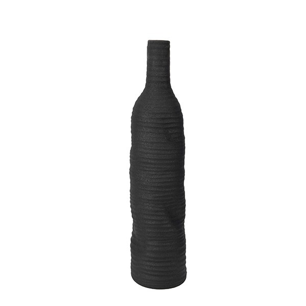 ΒΑΖΟ ΠΟΡΣΕΛΑΝΙΝΟ ΜΑΥΡΟ 12x12x51cm|819-01626