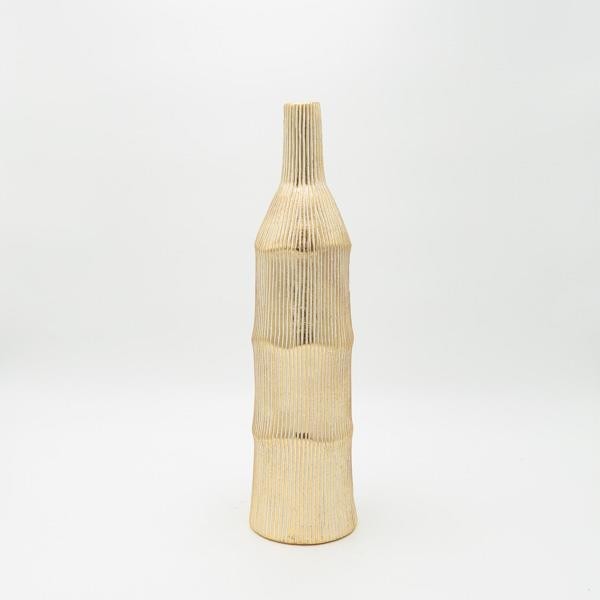 ΒΑΖΟ - ΜΠΟΥΚΑΛΙ ΠΟΛΥΡΕΖΙΝ ΧΡΥΣΟ 10x10x39.5cm|819-01415