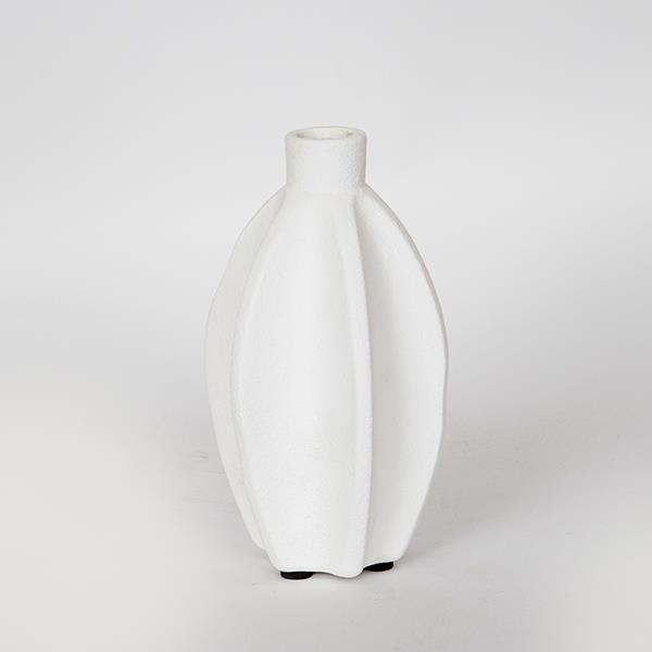 ΒΑΖΟ ΚΕΡΑΜΙΚΟ ΛΕΥΚΟ 12x11x20.5cm|752-20257