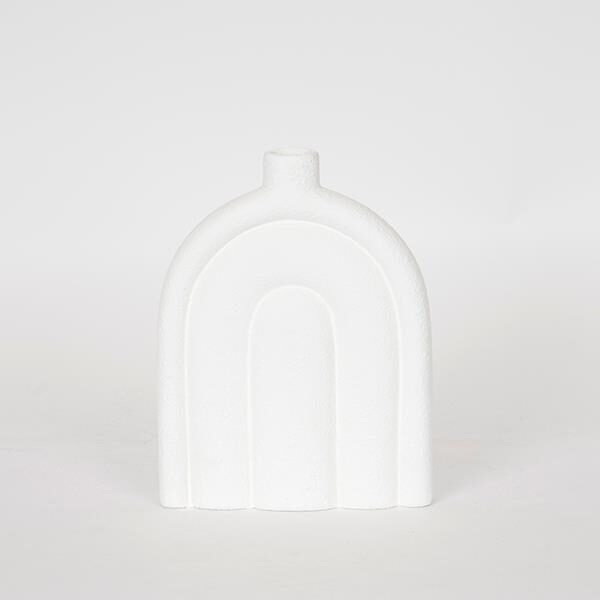 ΒΑΖΟ ΚΕΡΑΜΙΚΟ ΛΕΥΚΟ 17x5.5x22cm|752-20269