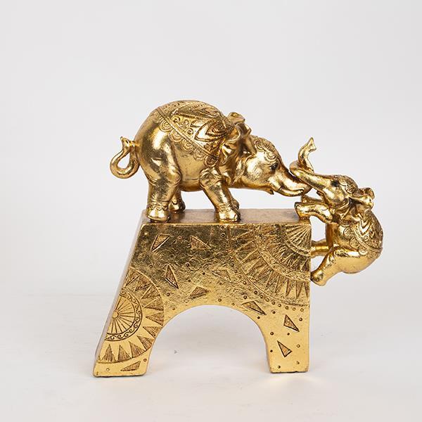 ΕΛΕΦΑΝΤΕΣ ΧΡΥΣΟΙ 22.5x7x21.5cm|752-11553