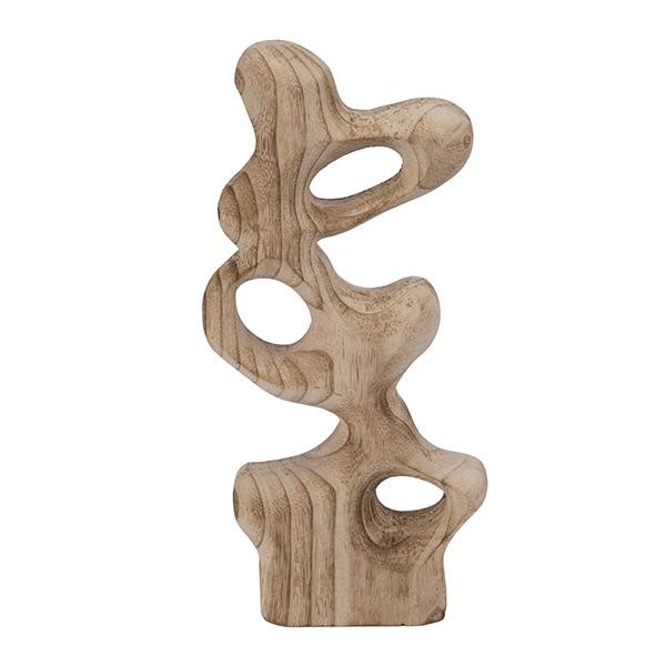 ΓΛΥΠΤΟ ΑΦΗΡΗΜΕΝΟ ΞΥΛΙΝΟ ΦΥΣΙΚΟ 13x5x27cm|819-01879