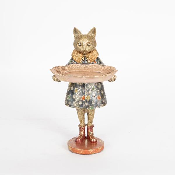 ΓΑΤΑ ΠΟΛΥΡΕΖΙΝ 15.5x14x27cm|752-26020