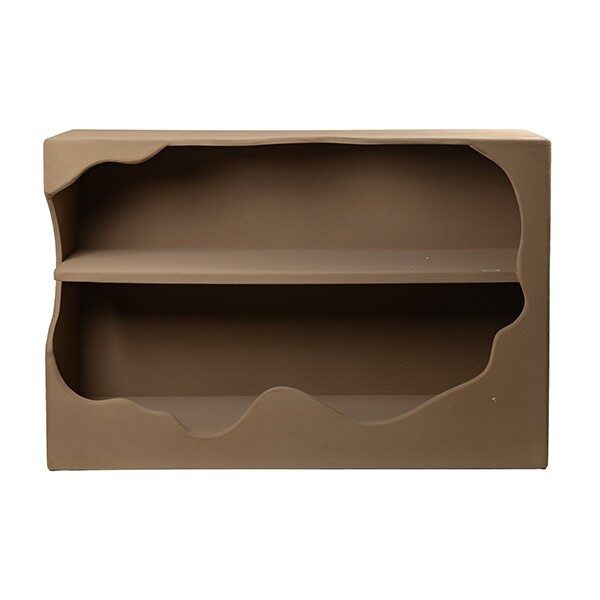 ΡΑΦΙΕΡΑ MDF ΕΚΡΟΥ 120x36.5x82cm|810-00234