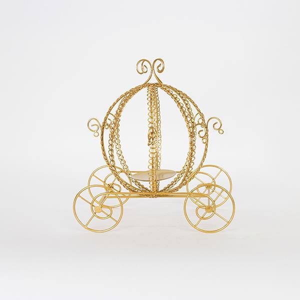 ΚΗΡΟΠΗΓΙΟ ΜΕΤΑΛΛΙΚΗ ΑΜΑΞΑ ΧΡΥΣΗ 33x28.5x33.5cm|752-24080