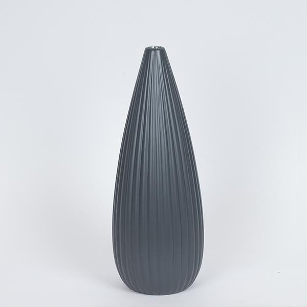 ΒΑΖΟ ΚΕΡΑΜΙΚΟ ΑΝΘΡΑΚΙ 13x36cm|752-20396