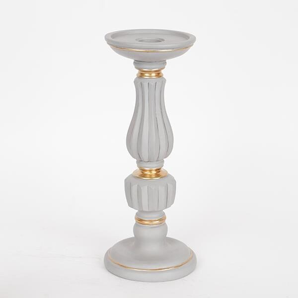 ΚΗΡΟΠΗΓΙΟ ΠΟΛΥΡΕΣΙΝ ΓΚΡΙ-ΧΡΥΣΟ 10x10x25 cm|752-26043
