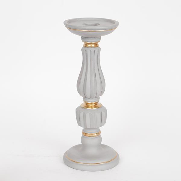 ΚΗΡΟΠΗΓΙΟ ΠΟΛΥΡΕΣΙΝ ΓΚΡΙ-ΧΡΥΣΟ 10x10x25 cm|752-26043
