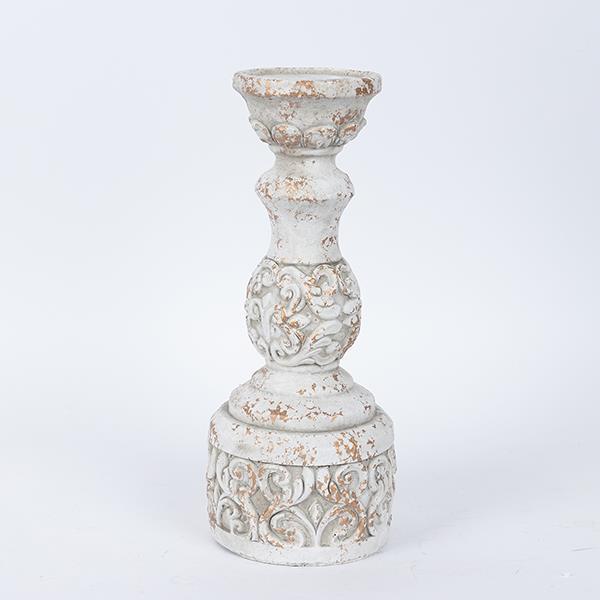 ΚΗΡΟΠΗΓΙΟ ΤΣΙΜΕΝΤΕΝΙΟ ΛΕΥΚΟ 13x13x32.5cm|752-25050