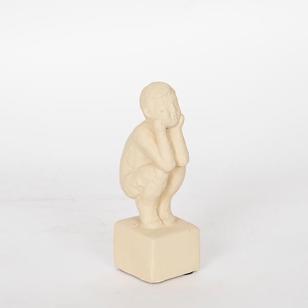 ΔΙΑΚΟΣΜΗΤΙΚΟ ΦΙΓΟΥΡΑ ΡΕΖΙΝ ΚΑΦΕ 4.5x6x14.5cm|752-27023