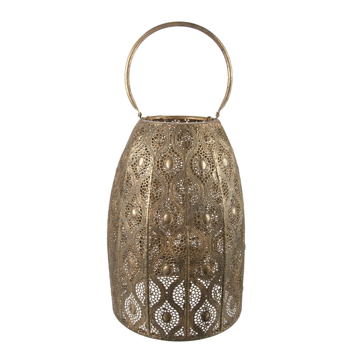ART ET LUMIERE ΦΑΝΑΡΙ ΜΕΤΑΛΛΙΚΟ - SKU -02602