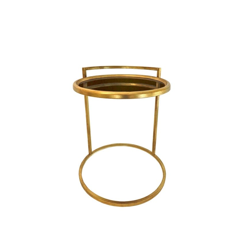 ART ET LUMIERE ΤΡΑΠΕΖΑΚΙ ΣΑΛΟΝΙΟΥ ΜΕ ΚΑΘΡΕΦΤΗ - SKU -06825