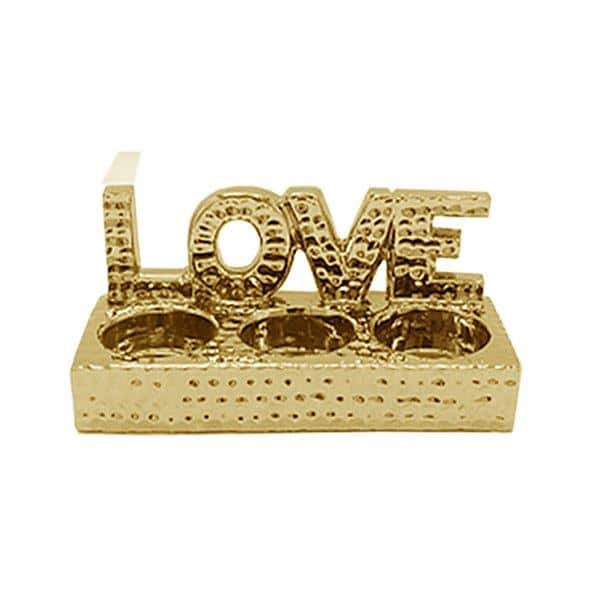 ART ET LUMIERE ΚΗΡΟΠΗΓΙΟ “LOVE” ΚΕΡΑΜΙΚΟ - SKU -10813