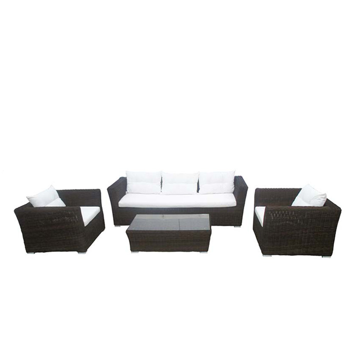 ΣΕΤ ΣΑΛΟΝΙ ΚΗΠΟΥ WICKER - RATTAN CARLA