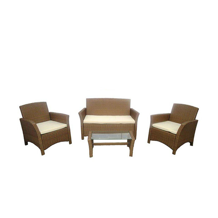 ΣΕΤ ΣΑΛΟΝΙ ΚΗΠΟΥ WICKER - RATTAN PACIFIC