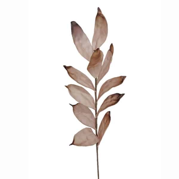ART ET LUMIERE ΚΛΑΔΙ ΜΕ ΦΥΛΛΑ ΙΒΟΥΑΡ-ΚΑΦΕ - SKU -08646