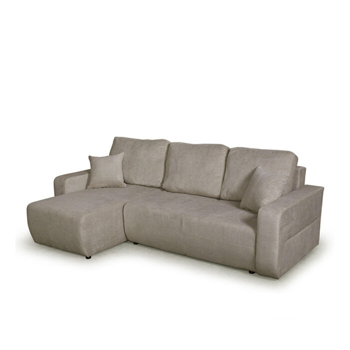 ΓΩΝΙΑΚΟΣ ΚΑΝΑΠΕΣ-ΚΡΕΒΑΤΙ FABIANNA 1102 IN TAUPE