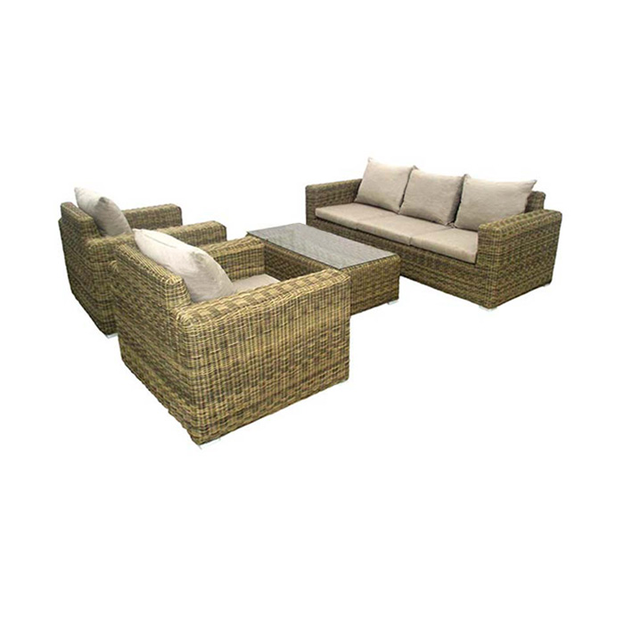 ΣΕΤ ΣΑΛΟΝΙ ΚΗΠΟΥ WICKER - RATTAN ISABELLA