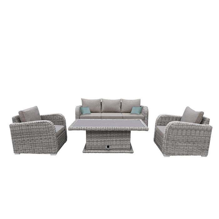 ΣΕΤ ΣΑΛΟΝΙ ΚΗΠΟΥ WICKER - RATTAN SARAH