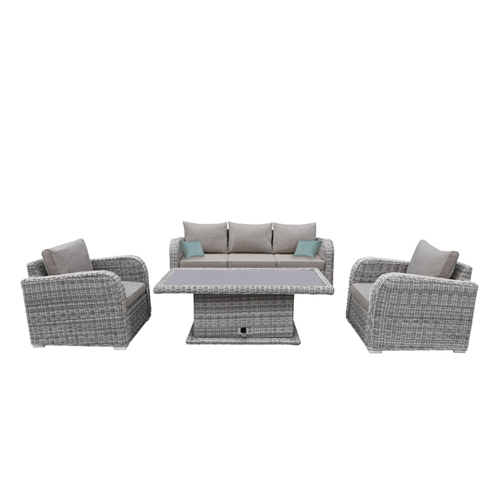 ΣΕΤ ΣΑΛΟΝΙ ΚΗΠΟΥ WICKER - RATTAN SARAH