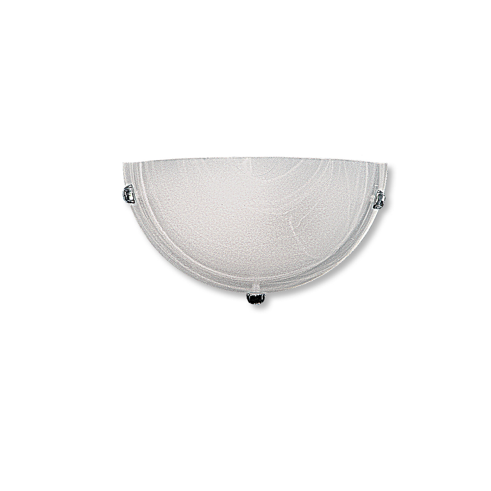 WLC 1751-1/2 WH ΑΠΛΙΚΑ ΛΕΥΚΟ ΓΥΑΛΙ 1XE27