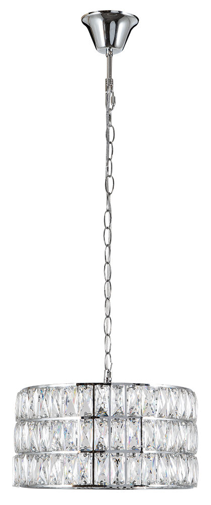 PDC 3159-CR 1/Φ ΚΥΛΙΝΔΡΟΣ ΧΡΩΜΙΟ ΜΕ ΚΡΥΣΤΑΛΛΑ 1ΧΕ27