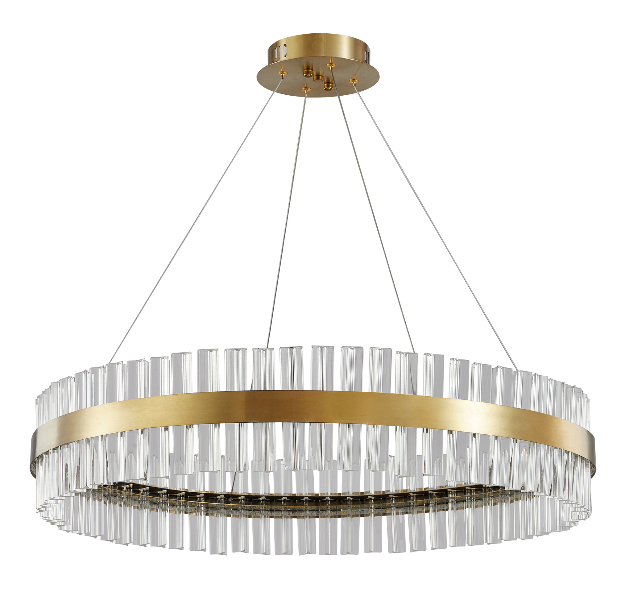 PDC 707-80  LED ΣΤΡΟΓΓΥΛΟ Φ80 ΜΕ ΚΡΥΣΤΑΛΛΑ