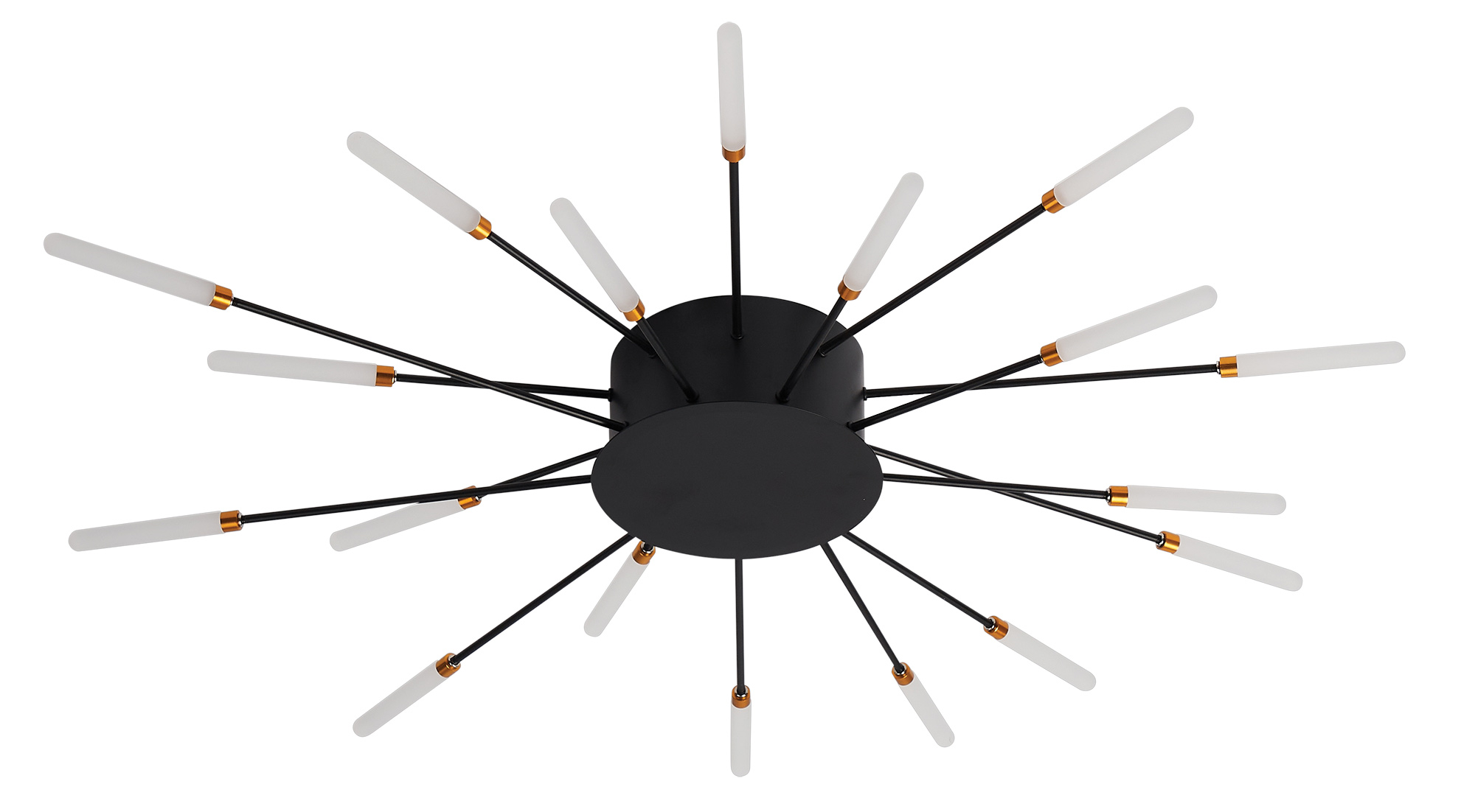 CCC 709-18 # LED ΟΡΟΦΗΣ ΜΑΥΡΟ ΑΚΤΙΝΕΣ